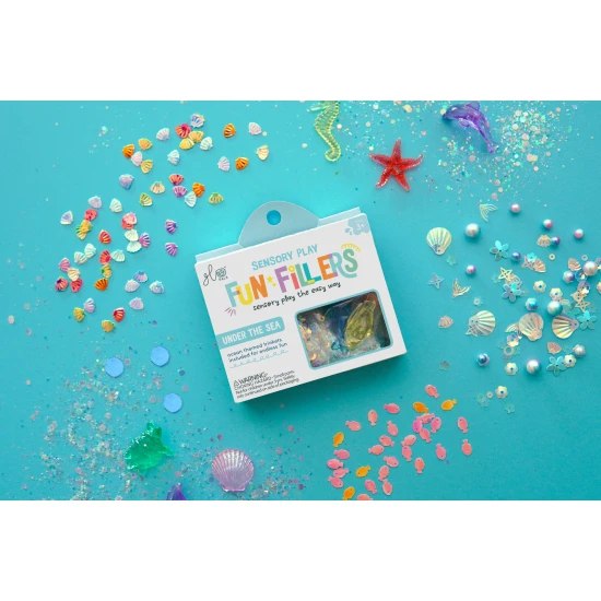 Doplňky pro smyslovou láhev Sea – ponořte se do kreativní podvodní hry