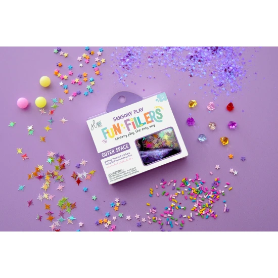 Příslušenství pro smyslovou láhev Space – rozvíjí kreativitu a motorické dovednosti