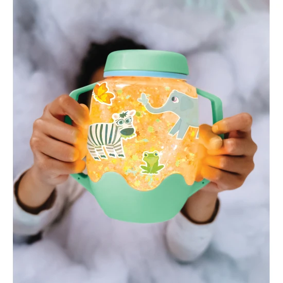 DIY smyslová láhev ZOO – vytvořte si svůj vlastní svět zvířat