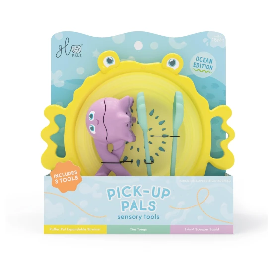 Glo Pals – sada hraček pro rozvoj jemné motoriky.