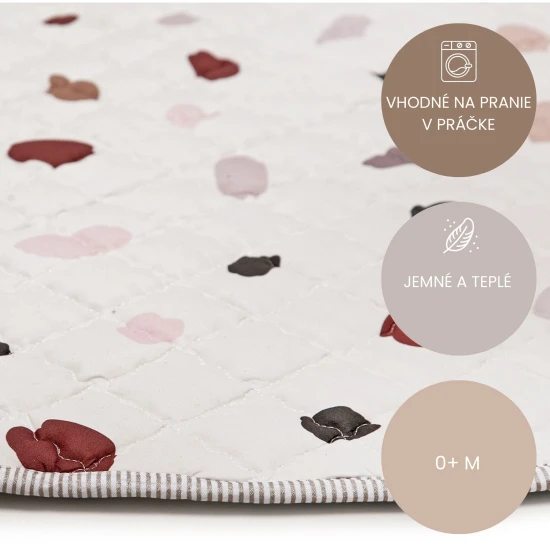 Stylová a praktická podložka pro hraní doma i venku.