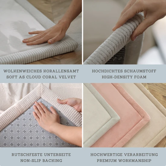 Hakuna Matte Dětský koberec Sky Blue 2 x 1,5 m Dětský koberec v modré barvě pro bezpečné a pohodlné hraní.