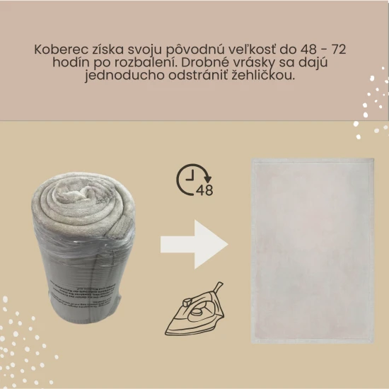 Dětský koberec Light Grey pro bezpečné a pohodlné hraní.