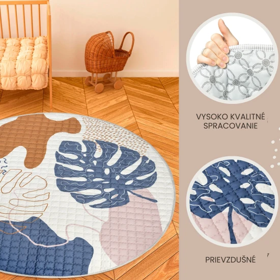 Stylová a praktická podložka pro hraní doma i venku.
