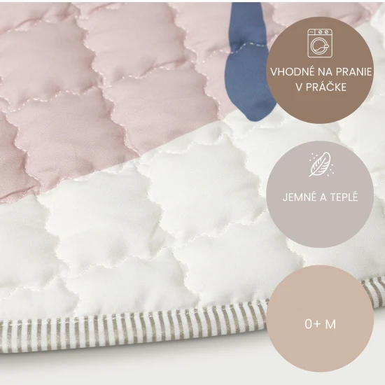 Stylová a praktická podložka pro hraní doma i venku.