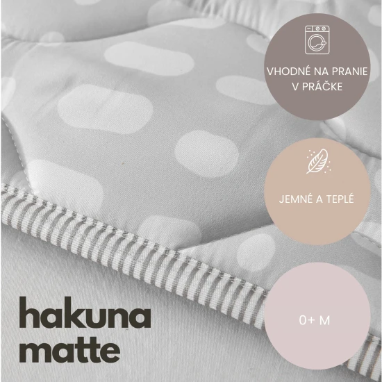 Stylová a praktická podložka pro hraní doma i venku.