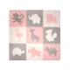 Hravá a pohodlná puzzle podložka pro hraní a lezení.