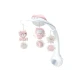 Infantino Hudební kolotoč s projekcí 3v1 Dusty Pink