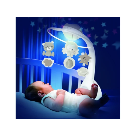 Infantino Hudební kolotoč s projekcí 3v1 ecru
