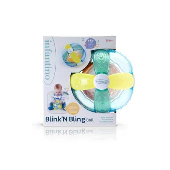 Infantino Hudební míček Blink'N Bling