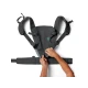 Infantino Nosítko Flip 4v1 Light & Airy Convertible Dark Grey