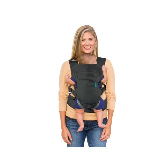Infantino Nosítko Flip 4v1 Light & Airy Convertible Dark Grey