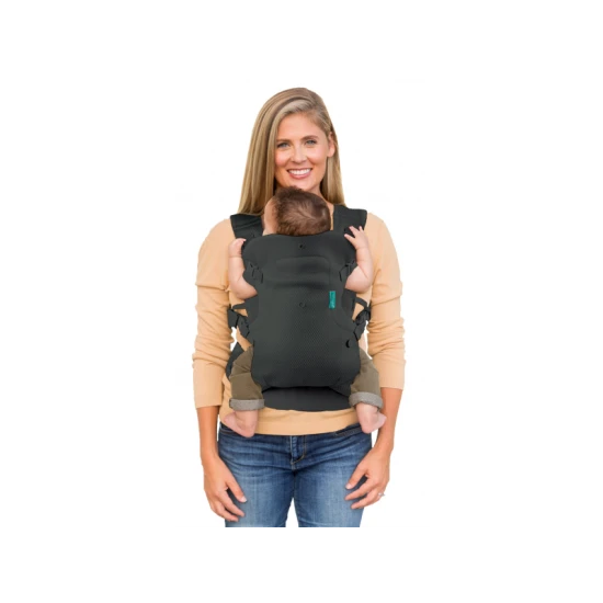 Infantino Nosítko Flip 4v1 Light & Airy Convertible Dark Grey