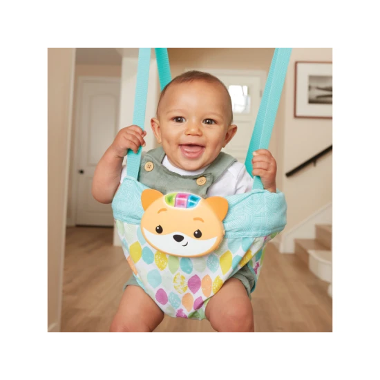 Infantino Skákadlo do dveří 2v1 Music & Lights