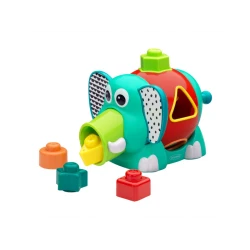 Infantino Slon Jumbo s vkládacími tvary