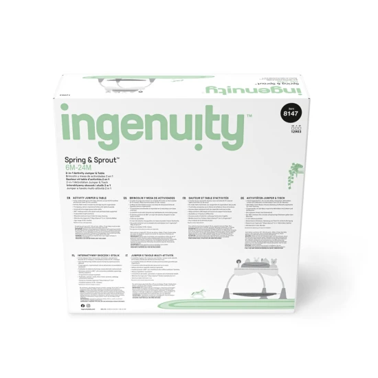 Aktivní centrum 2v1 Spring&Sprout™ 6m+ do 11 kg Ingenuity 12903-1