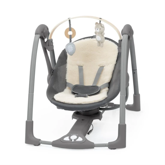 Konvertibilní vibrující houpačka s melodií Every Season™ Chic Boutique™ 0m+ do 9 kg Konvertibilní vibrující houpačka s melodií Every Season™ Chic Boutique™ 0m+ do 9 kg Ingenuity 17104-2