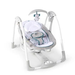 Konvertibilní vibrující houpačka s melodií Nash 2v1, 0m+ do 9 kg Konvertibilní vibrující houpačka s melodií Nash 2v1, 0m+ do 9 kg