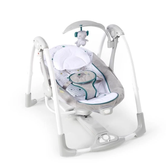 Konvertibilní vibrující houpačka s melodií Nash 2v1, 0m+ do 9 kg Ingenuity 12055-1