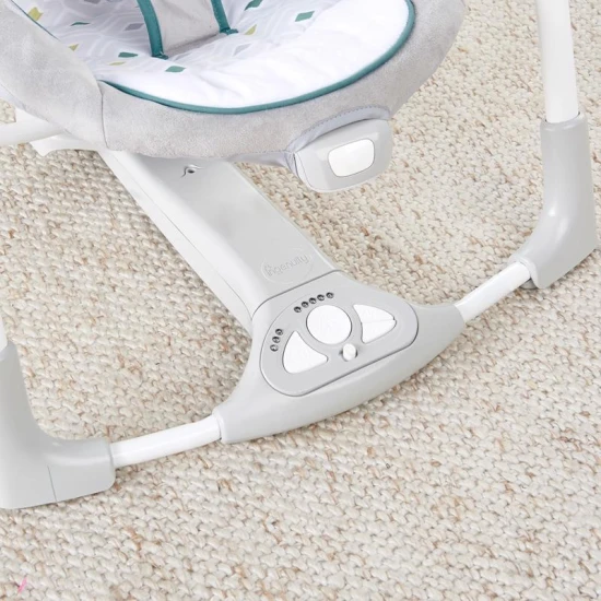 Konvertibilní vibrující houpačka s melodií Nash 2v1, 0m+ do 9 kg Ingenuity 12055-1
