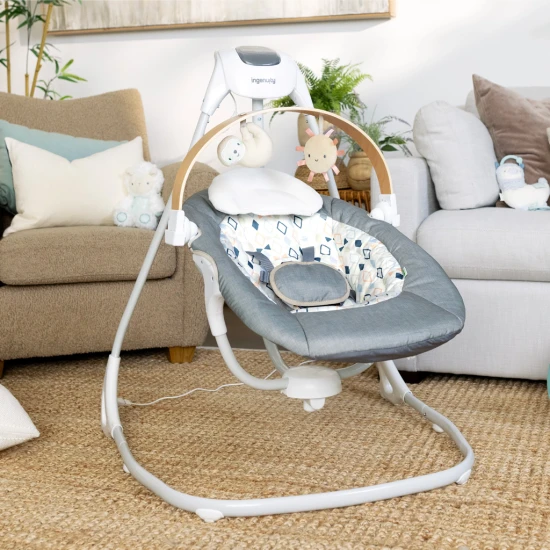 Pohupující hudební houpačka Parker™ 0m+, do 9 kg Pohupující hudební houpačka Parker™ 0m+, do 9 kg Ingenuity 16926-1