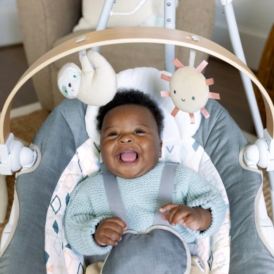 Pohupující hudební houpačka Parker™ 0m+, do 9 kg Pohupující hudební houpačka Parker™ 0m+, do 9 kg Ingenuity 16926-1