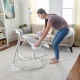 Velká houpačka s vibrujícím lehátkem a melodií USB 2v1 Raylan 0m+ do 9 kg Ingenuity 11791-1