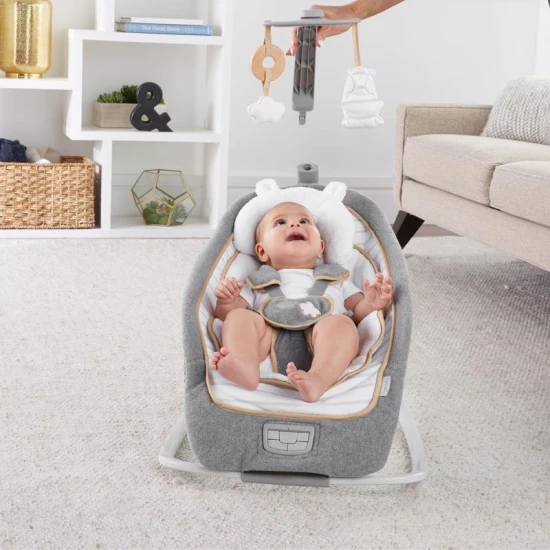 Vibrující houpátko s melodií Boutique 0m+ do 18 kg Ingenuity 10986-3n