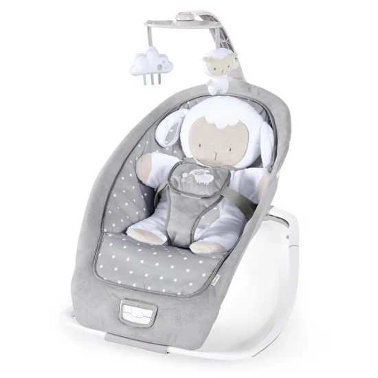 Vibrující houpátko s melodií Cuddle Lamb 0m+ do 18 kg, 2019 Vibrující houpátko s melodií Cuddle Lamb 0m+ do 18 kg, 2019 Ingenuity 12118-3
