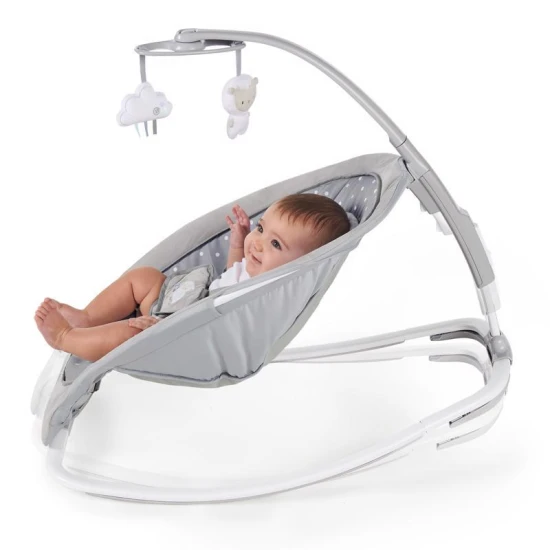 Vibrující houpátko s melodií Cuddle Lamb 0m+ do 18 kg, 2019 Vibrující houpátko s melodií Cuddle Lamb 0m+ do 18 kg, 2019 Ingenuity 12118-3
