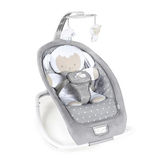 Vibrující houpátko s melodií Cuddle Lamb 0m+ do 18 kg, 2019 Vibrující houpátko s melodií Cuddle Lamb 0m+ do 18 kg, 2019 Ingenuity 12118-3