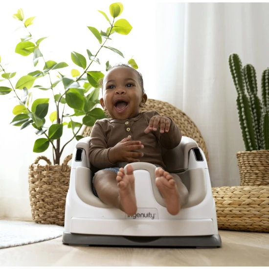 Podsedák na židli 2v1 Baby Base Cashmere 6m+ do 15 kg Ingenuity 10678-2