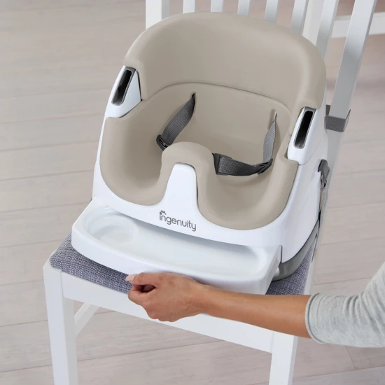 Podsedák na židli 2v1 Baby Base Cashmere 6m+ do 15 kg Ingenuity 10678-2
