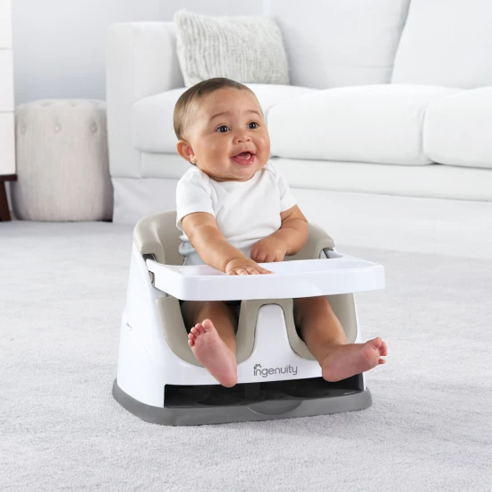 Podsedák na židli 2v1 Baby Base Cashmere 6m+ do 15 kg Ingenuity 10678-2