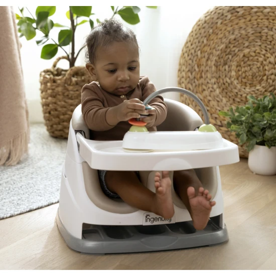 Podsedák na židli 2v1 Baby Base Cashmere 6m+ do 15 kg Ingenuity 10678-2