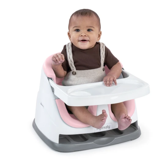 Podsedák na židli 2v1 Baby Base™ Peony 6m+ do 15 kg Ingenuity 16726-2