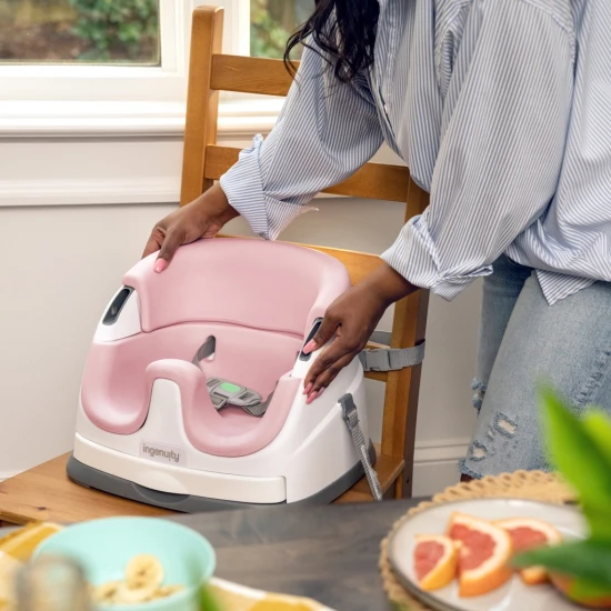 Podsedák na židli 2v1 Baby Base™ Peony 6m+ do 15 kg Ingenuity 16726-2