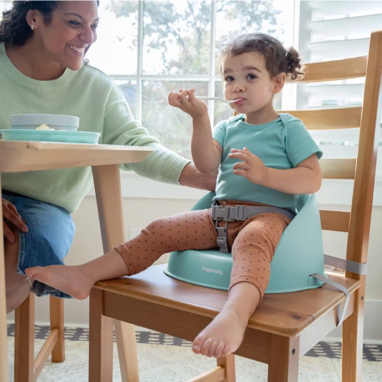 Podsedák na židli My Spot™ Teal 6m+, do 15 kg Ingenuity 17482-3