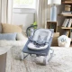 Masážní lehátko vibrující s melodií Happy Belly™ Rock-to-Bounce Chambray 0m+ do 9 kg Ingenuity 16854-2