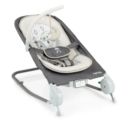 Masážní lehátko vibrující s melodií Happy Belly™ Rock-to-Bounce Parker™ 0m+ do 9 kg