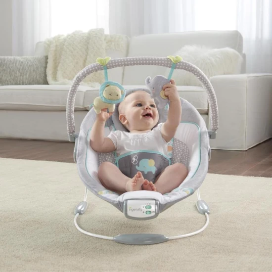 Lehátko vibrující s melodií Morrison 0m+ do 9 kg, 2019 Ingenuity 11203-3