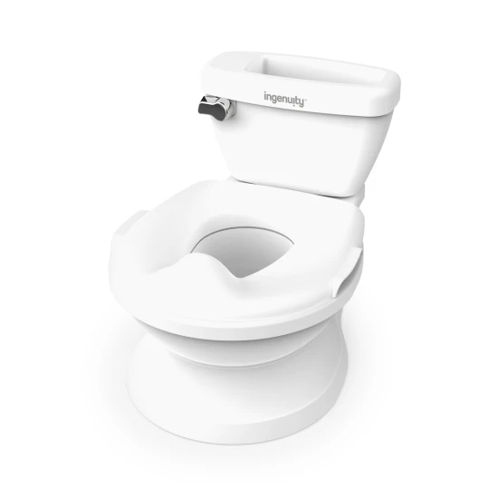 Dětský nočník/toaleta se zvukem My Size™ bílá Ingenuity 11124-2