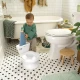 Dětský nočník/toaleta se zvukem My Size™ bílá Ingenuity 11124-2