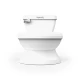 Dětský nočník/toaleta se zvukem My Size™ bílá Ingenuity 11124-2