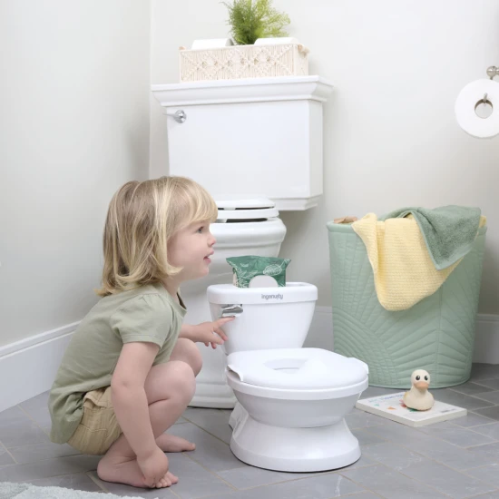 Dětský nočník/toaleta se zvukem My Size™ bílá Ingenuity 11124-2