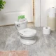 Dětský nočník/toaleta se zvukem My Size™ bílá Ingenuity 11124-2