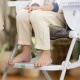 Skládací jídelní židlička Sun Valley™ Grey 6m+ do 15 kg Ingenuity 16990-1