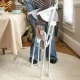 Skládací jídelní židlička Sun Valley™ Grey 6m+ do 15 kg Ingenuity 16990-1