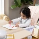 Skládací jídelní židlička Sun Valley™ Pink 6m+ do 15 kg Ingenuity 16989-1