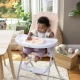 Skládací jídelní židlička Sun Valley™ Pink 6m+ do 15 kg Ingenuity 16989-1